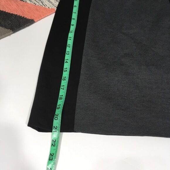 TAHARI ARTHUR S. LEVINE PONTE COLORBLOCK PENCIL SKIRT 2P CAREERWEAR MINIMALIST - Picture 6 of 9